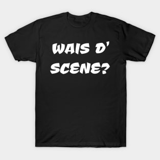 WAIS D SCENE - IN WHITE - CARNIVAL CARIBANA TRINI PARTY DJ T-Shirt